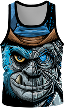 Blue Monkey TX Blue Singlet