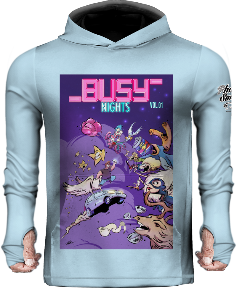 Busy Nights Vol 1 Light Sun Hoodie