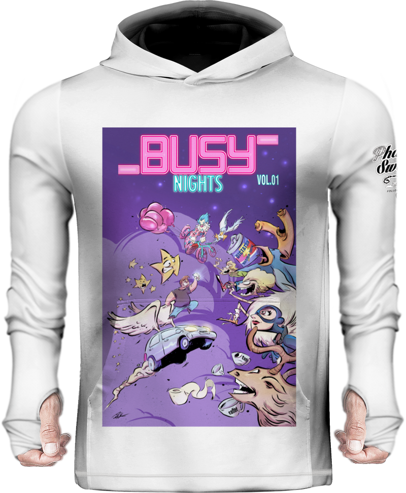 Busy Nights Vol 1 Light Sun Hoodie