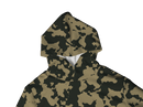 CAMO DARK 100% POLYESTER HOODIE