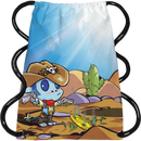 Cowboy Blue Monkey Cleat Bag