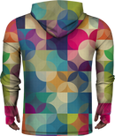 CIRCLE COLORFUL LIGHTWEIGHT SUN HOODIE