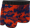 Women's Hexagon Printed Running Shorts