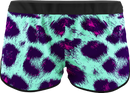 Women's Leopard Printed Running Shorts