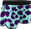 Women's Leopard Printed Running Shorts