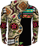 SKULL FLOWER LIGHTWEIGHT SUN HOODIE