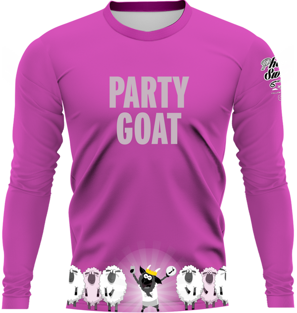 Party Goat Pink Long Sleeve