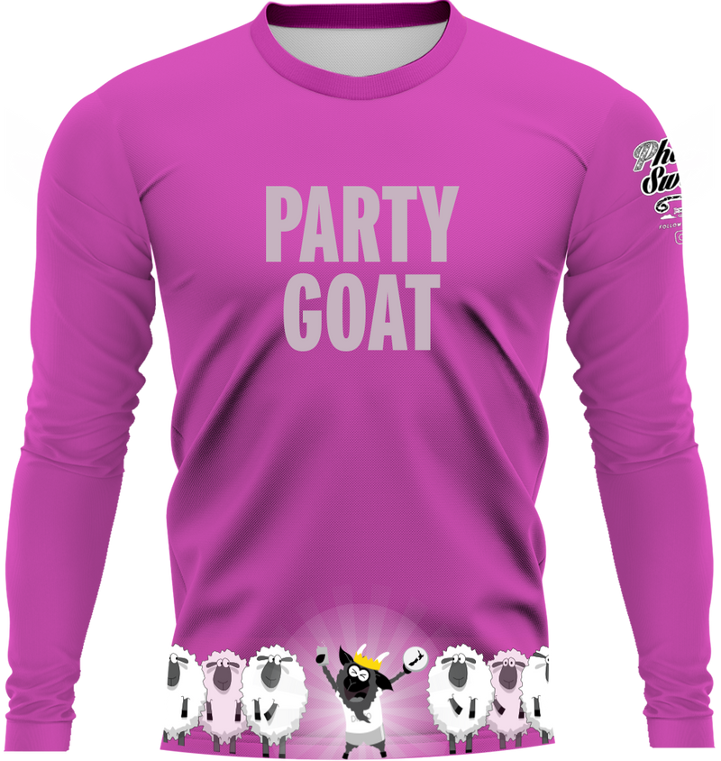 Party Goat Pink Long Sleeve