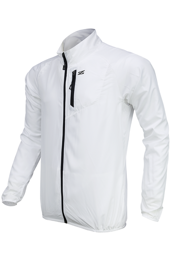 TRAVEL PACKABLE JACKET WHITE