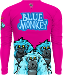 Blue Monkey Year 1 (Rebooted) Pink Longsleeve