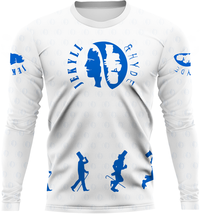 Jekyll and Hyde White Long Sleeve