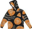 ORANGE SUMMER LIGHTWEIGHT SUN HOODIE