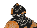 ORANGE SUMMER LIGHTWEIGHT SUN HOODIE