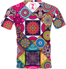 Disc Golf | Quilt Flowers Jersey