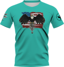 Phatswag Disc Golf Teal Jersey