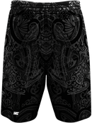 Blue Monkey Black Shorts