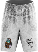 Blue Monkey White Shorts
