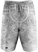 Blue Monkey White Shorts