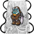 Blue Monkey White Cleat Bag