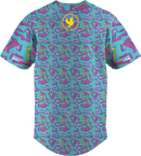 Disc Golf | Pattern Baseball Style Jersey