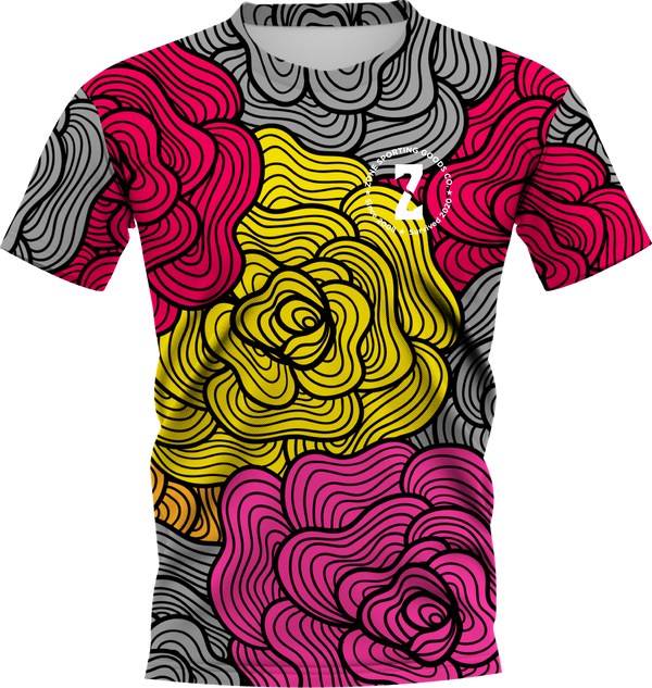Blooming Roses Disc Golf Jersey
