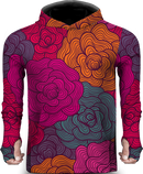 ROSE COLOR LIGHTWEIGHT SUN HOODIE