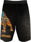 Saber Cat Black Shorts