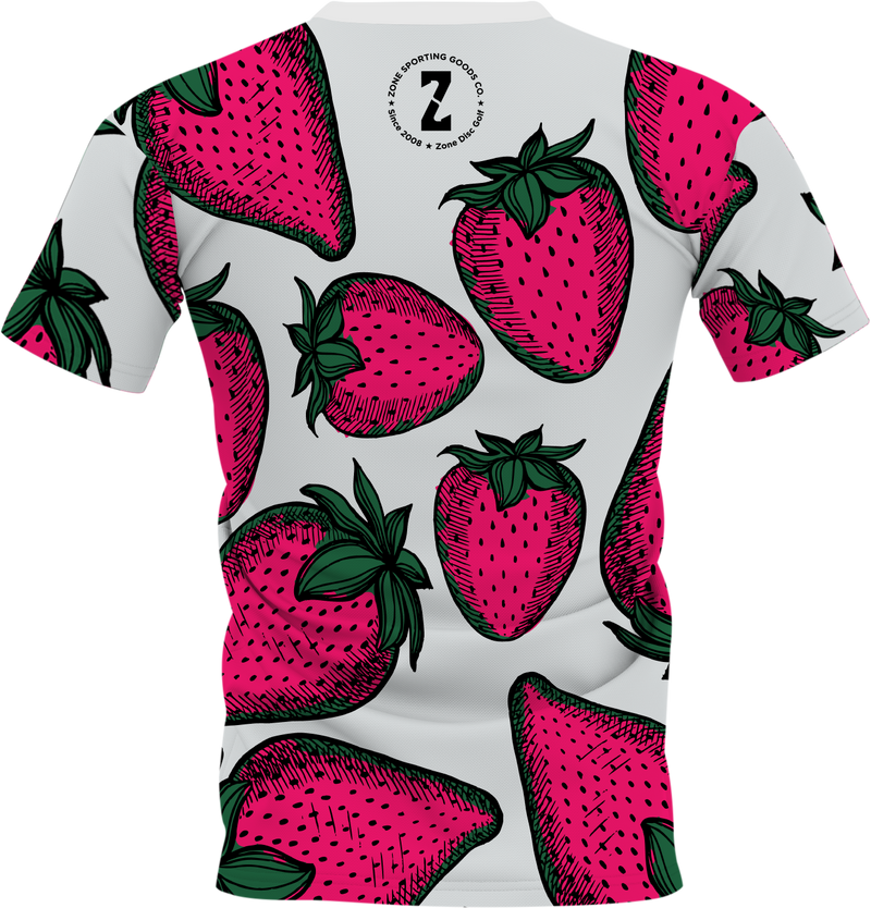 Wild Strawberries Disc Golf Jersey