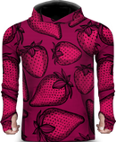 STRAWBERRY PINK LIGHTWEIGHT SUN HOODIE