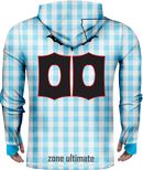 Red Bat Blue Sun Hoodie