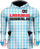 Red Bat Blue Sun Hoodie