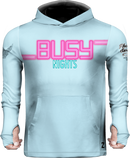 Busy Nights Pegasus Blue Sun Hoodie