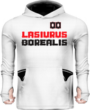 Red Bat White Sun Hoodie