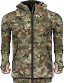Zip Up Hoodie Army Camo