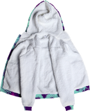 Leopard Abstract Fleece Hoodie